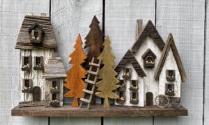 Le Hameau des Cimes 25"x15"