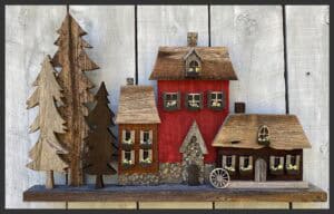 Forest en couleurs 34"x18"