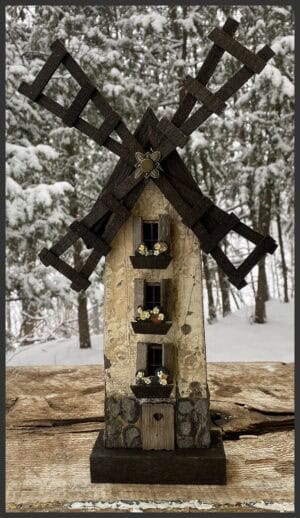 Moulin à vent 9"x13"