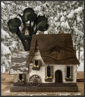 Canadienne  blanche 12"x15"