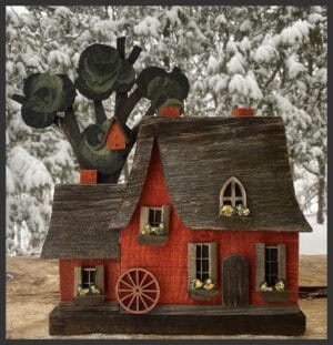 Canadienne (orangée) 12"x15"